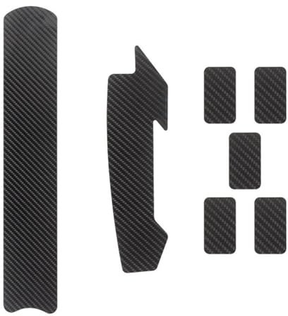 HOUSON 7pcs Fahrrad Rahmen Schutz Folie, Carbon Aufkleber Fahrrad Rahmen Aufkleber Fahrrad Schutzfolie Aufkleber für Fahrrad, Mountainbike