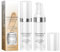 2 Flaschen Foundation Color Changing Farbwechselnde Foundation Für Reife Haut Mature Skin Foundation Concealer Farbwechsel Wasserfeste Foundation Feuchtigkeitsspendend Langanhaltender Sonnenschutz