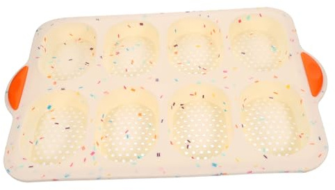 WATIIFUFU Brötchen-backform Tablett Silikon Backform Griff Antihaftbeschichtung Für Das Backen Zu Hause