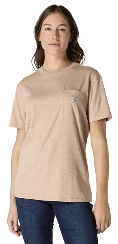 Carhartt Bekleidung Logo T-Shirt grün