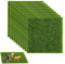 Vimmvid 10 Stück Kunstrasen Miniaturgarten, 15x15cm Kunstrasen Zum Basteln, Miniatur Dekoration, Künstlicher Rasen Miniaturgarten Rasen, Fake Grass, für Miniatur Garten Deko