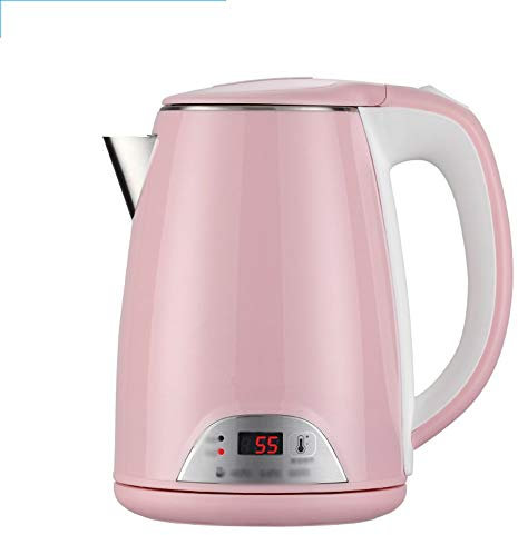 Msuiiixcccc Electric Kettle Electric Kettle Stainless Steel 1.2L 1500W Automatic Power Off Insulation Three Sections Easy for Home Travel M