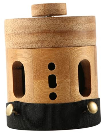 VALICLUD pot de moxibustion chauffage À base de plantes sans fumée réservoir de chaleur moxa brûleur de moxa à la taille réservoir de moxa support de cône de moxa tube de bambou
