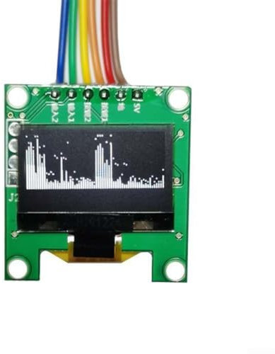 Audio Level VU Meter mit 0 96 Zoll Bildschirm und Multi Mode Stereo Spektrum Display (ohne Box)