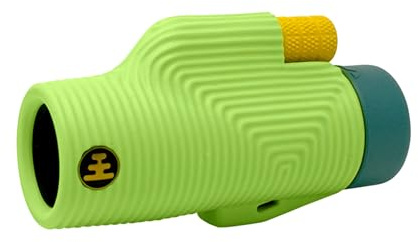 Nocs Provisions Zoom Tube 8x32 Monokular 8X Vergrößerung Teleskop Bak4 Prisma Breites Sichtfeld für Vogelbeobachtung, Rucksackreisen & Wildtierbeobachtung - Chartreuse Grün