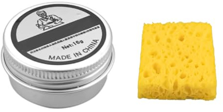 Orivin 16g Soldering Iron Tip Cleaning Paste (with Sponge) for the Maintenance Of the Soldering Iron Tip, Fast Removal Of Black Layer