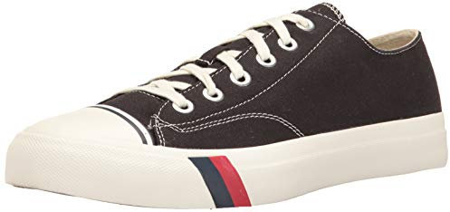 PRO-Keds Herren Royal Lo Classic Canvas Turnschuh, schwarz, 40 EU