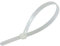 Gocableties 100 Pack of 370mm x 7.6mm Reusable Cable Ties, Heavy Duty White/Natural Releasable Cable Ties, 14 Premium Tie Wraps, Strong Nylon Zip Ties