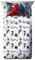 Jay Franco Marvel Spiderman Crawl Bettwäsche-Set – 4-teiliges Set, superweiche und gemütliche Kinder-Bettwäsche, farbechte Mikrofasertücher (offizielles Marvel-Produkt)
