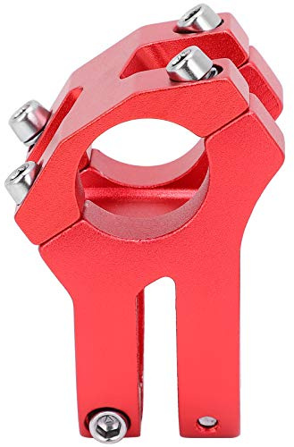 Mountainbike-Vorbau, 25,4 x 35 mm Fahrradvorbau Lenker aus Aluminiumlegierung für die meisten Rennräder/Fahrräder mit Fester Ausrüstung/Mountainbikes/Downhill-Bikes(rot)