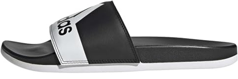 adidas Unisex Adilette Comfort Sandals, Core Black/Cloud White/Cloud White, 53 EU