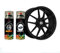 Pinturas Mirobriga Spray para llantas color Negro Ral 9005 (400ml) + Spray Barniz Transparente acabado brillante (400ml)