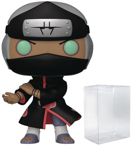POP Naruto Shippuden - Kakuzu Funko Vinyl Figure (Bundled with Compatible Box Protector Case), Multicolor, 3.75