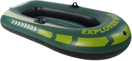 NAKEAH Zattere Gonfiabili for Adulti, Gommone for Piscina con Remi, Gommone con Remi e Pompa, Gommone da Pesca con Zattera Kayak