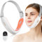 Elektrisches V-Face Shaping Massager, ANLAN EMS Facelifting Gerät 9 Intensitätsstufen 4 EMS Modi Blau Rotlichtlampe Gesicht Gesichtsmassagegerät Gegen Falten 42°C Face Massager mit Fernbedienung