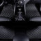 YWWNB Auto Fußmatten für BMW 5 Series 520d 520e 530i 530d 530e 540i 540d 545e M550i 520i 520d 520e, Auto FußMatten Leder wasserdichte rutschfest Fussmatten Set Accesorios,Black1