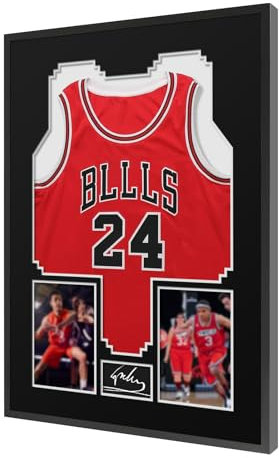 UXENI Objektrahmen Aluminium Bilderrahmen mit Transparentes Acryl,3D Rahmen tief für Objekte,Trikotrahmen zur Aufbewahrung ihres Sport Trikot, Shirt Vitrine als Wanddeko (80 x 60 cm) 06