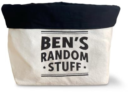 History & Heraldry Personalised Top Bloke storage pouch (Contemporary, Ben)