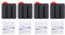 Electric Drill Bit Holder with Adhesive Rubber Bit Tool Portable Tool Holster for Multi 1/4 Inch Bits Storage