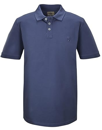 G.I.G.A. DX Herren Poloshirt/Polo Shirt GS 5 MN PLSHRT GOTS, blau, XL, 42648-000
