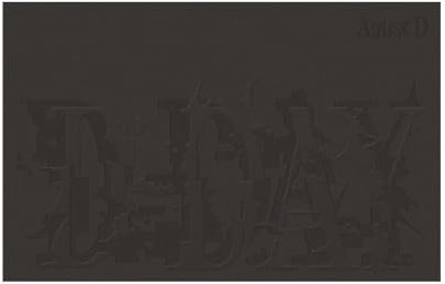 AGUST D(SUGA) OF BTS - [D-DAY] SOLO ALBUM, [VERSION 02]