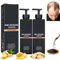 Spartan Shampoo 2 Stück, Spartan Root Activator Hair Growth Shampoo, Root Activator for Hair Faster Growing, Haarverdichtungs Grau glanz