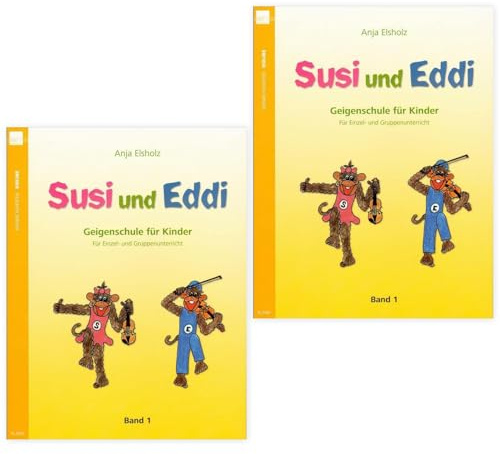 Susi und Eddi, für Violine Band 1 |Doppelpack| Geigenschule | N2441 | 9783938202265 | Pianobleistifte