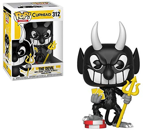 Funko 26966 POP! Vinylfigur: Games: Cuphead: The Devil