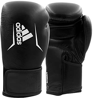 adidas Speed 175 Leder-Boxhandschuhe, Training, Fitness, Sparring, Fitnessstudio, Kickboxen, 284 g, 340 g, 397 g, 453 g