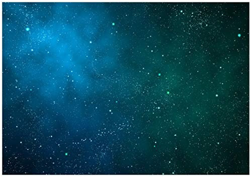 Wallario Poster - Sternenhimmel - Milchstraße und Sterne bei Nacht in Premiumqualität, Größe: 70 x 100 cm (Riesenposter)