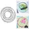 ECMQS Kreis Stanzmaschine Stanzschablone, Scrapbooking Prägeschablonen Stanzformen Schablonen Für Scrapbooking, Fotopapier, Karten, Handwerk Prägen DIY Herstellung Geburtstag Geschenk