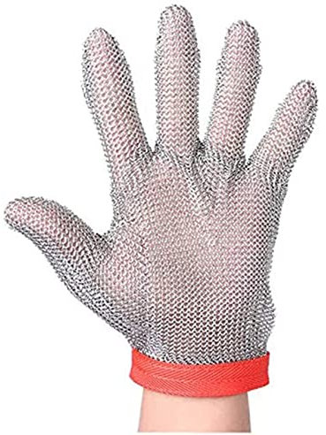 Guantes Anticortes WXYZ Guantes a Prueba de Corte for fábricas de Cocina,Guantes de Trabajo for Cortar,Cortar Carne,Eliminar ostras,comunes for Manos a la Izquierda y Derecha (Color : 3pcs/S)