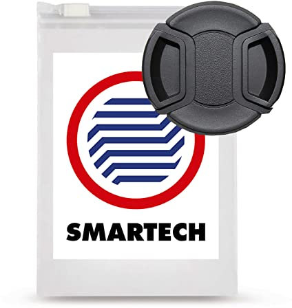 SMARTECH Bouchon pour Objectif Photo 55mm - Cache de Protection Compatible Toutes Marques
