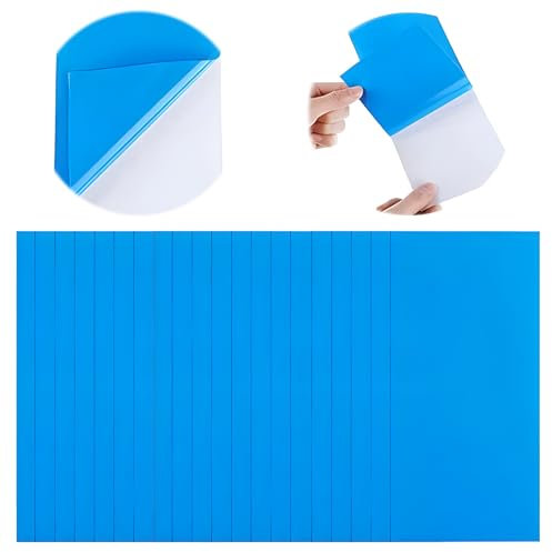 HPiano Flicken Pool, 20 Stück Pool Reparaturset, PVC-Pool-Reparatur-Flicken,Poolflicken Selbstklebend,Pool Flicken für Pool Vinyl Kayak Rectangle Selbstklebende PVC Reparatur Patch (Rechteck)