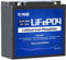DCHOUSE 12V 12Ah LiFePO4 Lithium Batterie mit DC 12V zu Typ-C & USB Batterie Adapter Konverter,BMS-Schutz für Wohnmobil, Golfwagen, Rasenmäher, Solar Panel, Kinderauto, Camping
