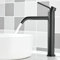 Maynosi Robinet Lavabo à Grande Hauteur, Mitigeur Haut pour Vasque, Robinets de Lavabo pour Salle de Bain, Robinets de bain Style Moderne, Eau Chaude et Froide Disponible (Noir Mat)