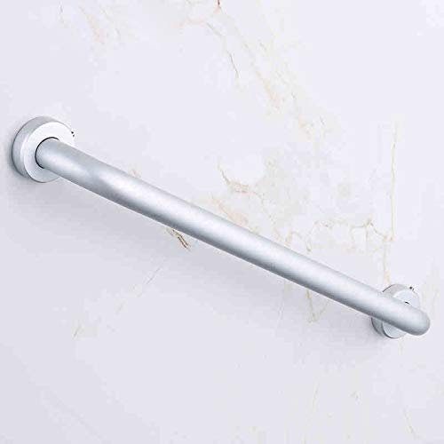 LATEAU Haltegriff Dusche,Haltegriff Aluminium Handlauf Barrierefreie WC WC Badezimmer Elderly Sicherheitsgeländer for Behinderte Griff (Size : Aluminum handrail 50cm)