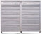 Samuel ALEXANDER 1.35m x 1.14m Large Grey Wooden Outdoor Garden Double Wheelie Bin Store Storage for 2 Bins
