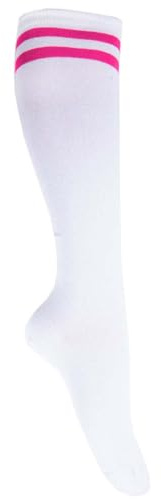 Goldschmidt Kostüme Kniestrümpfe College-Style | Onesize Strümpfe mit Ringeln 36-42 | Socken Streifen Damen