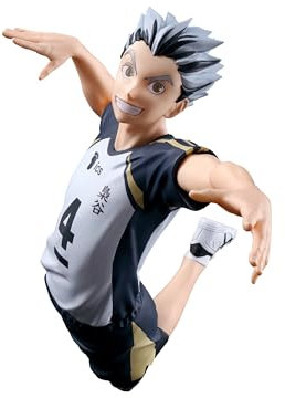 Banpresto Kotaro Bokuto Haikyu Posing Actionfigur, 16 cm, Mehrfarbig, BP89277P