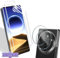 Yiunssy Protection écran et Verre Trempé Caméra Arrière pour OPPO Find X7/X7 Ultra - 2+2 Pièces, Film TPU Flexible Sans Bulles