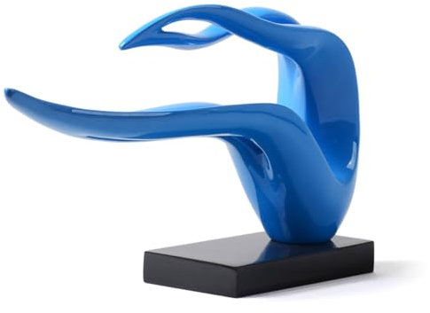 HAUCOZE Modern Skulptur Arts Abstrakte Dekor Frau Geschenk Tisch Statue Figuren Polyresin 40cm