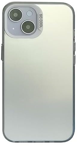 SNZ For iPhone 14 Plus Case, Standard Mobile Phone Cases for iPhone 14 Plus Case, [Yellowing-Resistant] Protective Case with Scratch-Resistant (Silver)