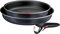 Tefal Ingenio Enjoy - Juego de 2 Sartenes 24/28 cm + Mango extraíble, Apto inducción, antiadherentes, revestimiento titanio, Thermo-signal, calentamiento rápido, apto lavavajillas y horno