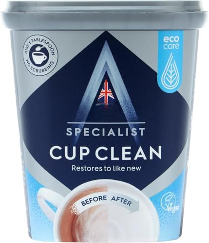 ASA® Specialist Clean & Revive Stain Remover - Removes Ingrained Stains - For Tea and Coffee Cups & Teapots - 350g