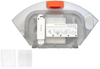 UJMWBHFY 2-in-1-Wassertank-Staubbox, Kompatibel Mit Xiaomi, Kompatibel Mit Mijia, E10 E12 B112 Roboter-Staubsauger-Ersatzteile, Hepa-Filter-Zubehör