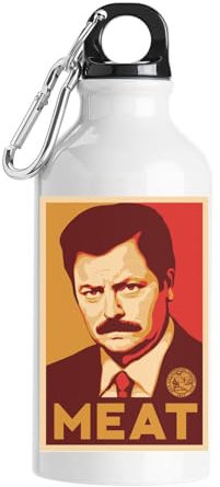 Not plant based Tourist Water Bottle White