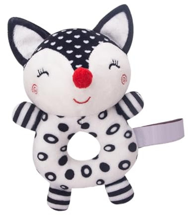 Yardwe Muñeca De Campana De Mano Sonajero De Peluche Suave Para Bebe Juguete Educativo Temprano Para Sala De Estar