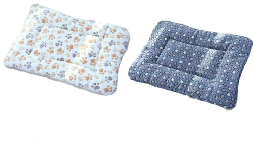 Koolenry Warm Cat Pad Dog Kennel Pad Crate Mat Non-Slip Cat Bed Multifunctional Pet Sleeping Mat for Small Kittens Puppies