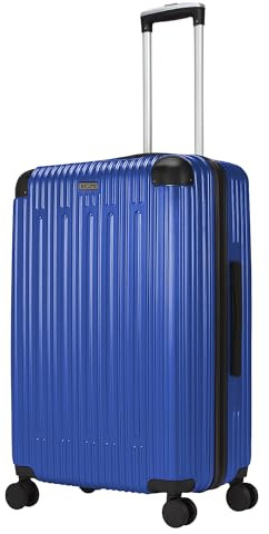 World Traveler Dejuno Cornwall Leichter Hartschalen-Trolley, Marineblau, Carry-On, Dejuno Cornwall Leichter Hartschalen-Trolley